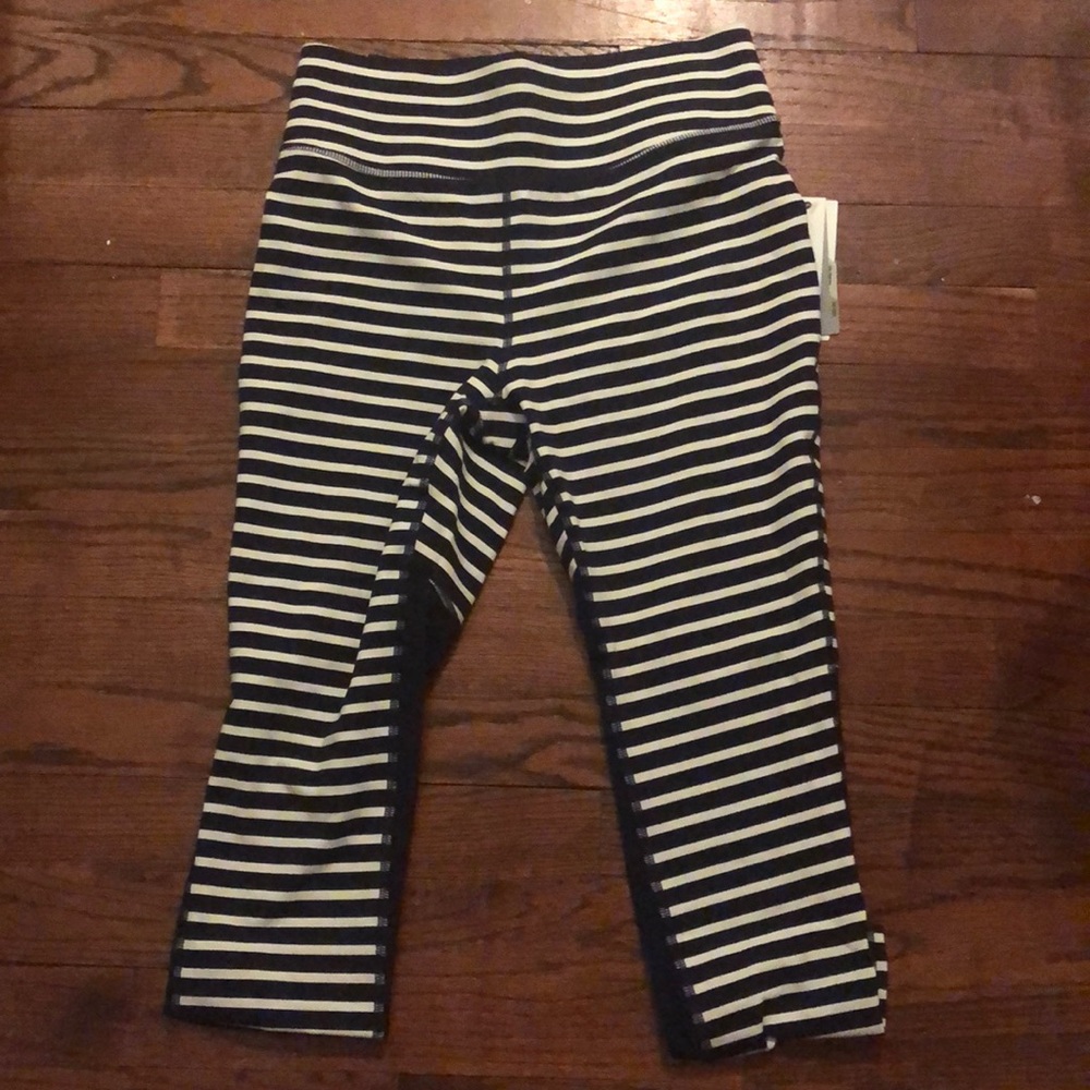 New Balance x J Crew Striped Leggings
